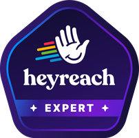 HeyReach Expert badge